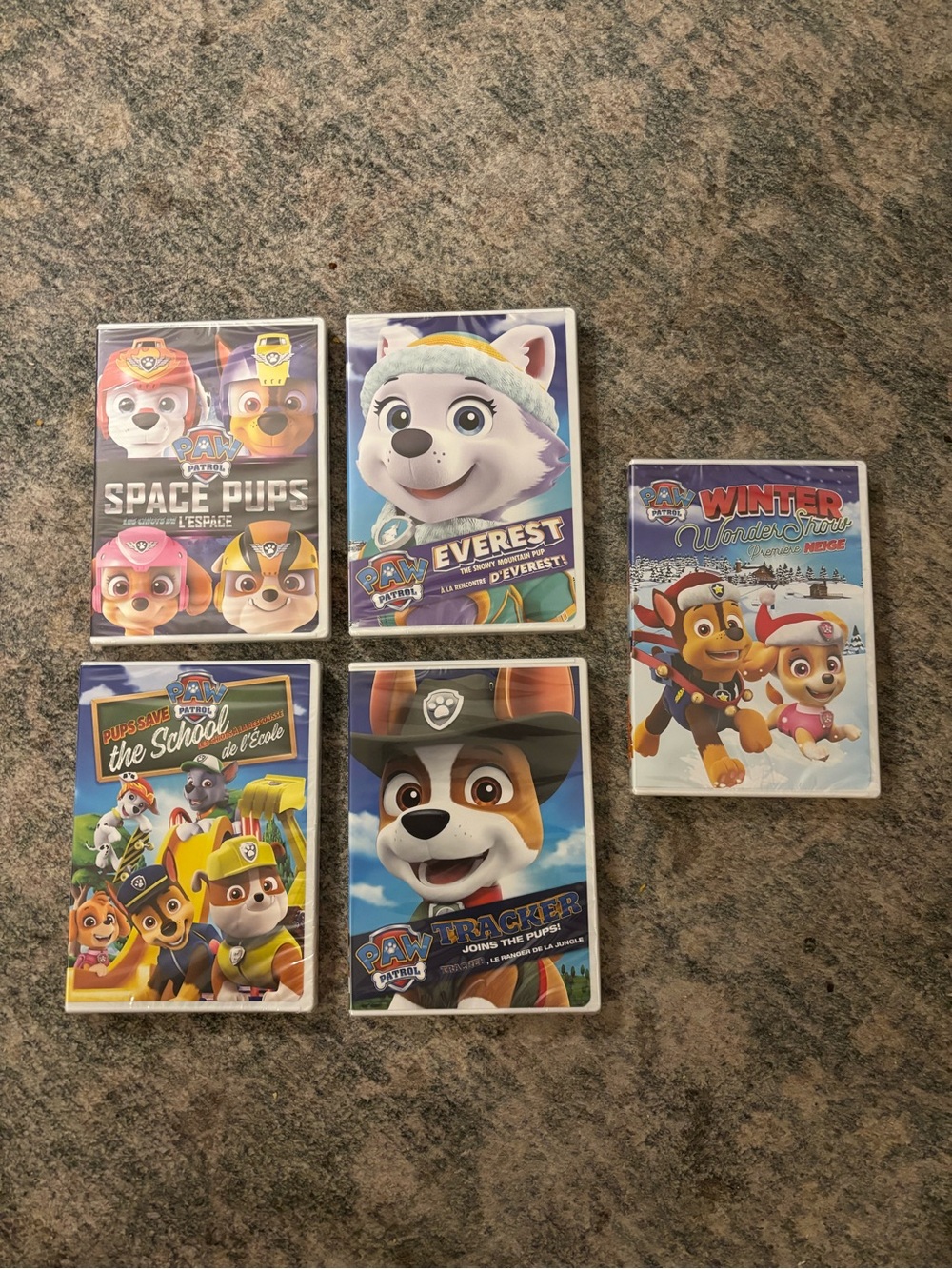NEW and SEALED PAW Patrol Kids DVD Collection - English and French